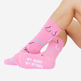 Pink Boob Socks GWP
