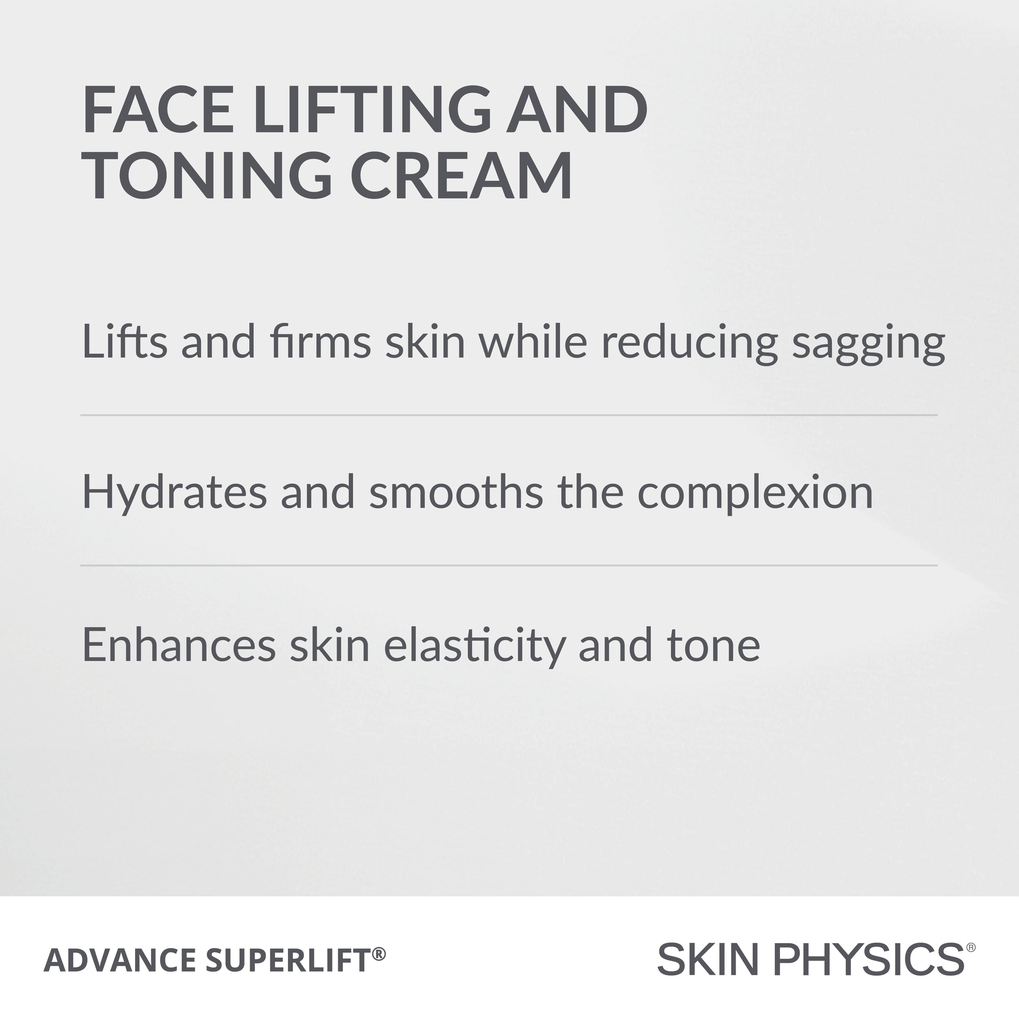 Face Lifting and Toning Cream